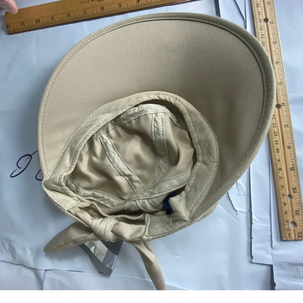 Unisex Tan Bucket Hat Sun Protection‎ Beach Outdoor Casual
